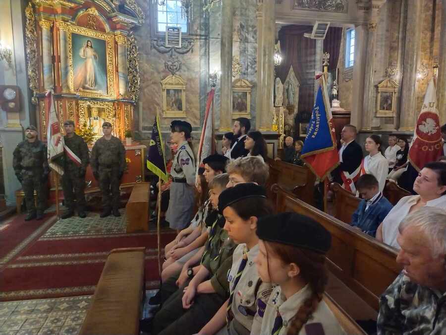 Obchody 80. rocznicy mordu na Polakach w Lesie Grabińskim – 24 lipca 2024. Fot. Grzegorz Leszczyński (IPN)