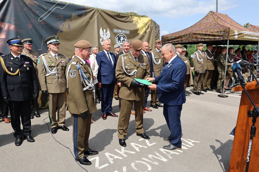 Święto 3. Podkarpackiej Brygady Obrony Terytorialnej – Rzeszów, 26 lipca 2024. Fot. Grzegorz Leszczyński (IPN)