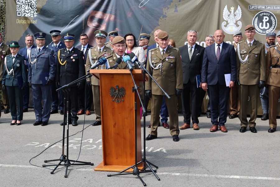 Święto 3. Podkarpackiej Brygady Obrony Terytorialnej – Rzeszów, 26 lipca 2024. Fot. Grzegorz Leszczyński (IPN)