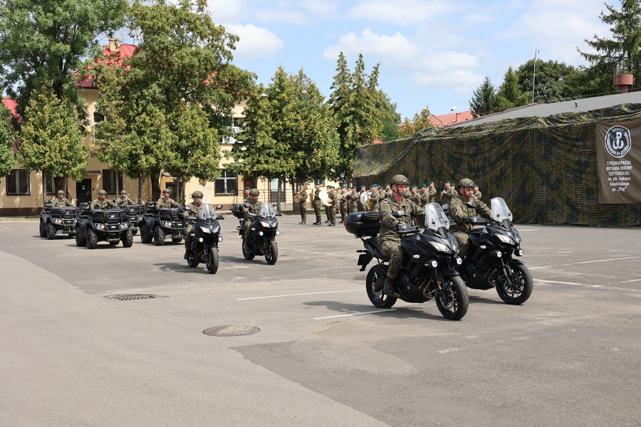 Święto 3. Podkarpackiej Brygady Obrony Terytorialnej – Rzeszów, 26 lipca 2024. Fot. Grzegorz Leszczyński (IPN)