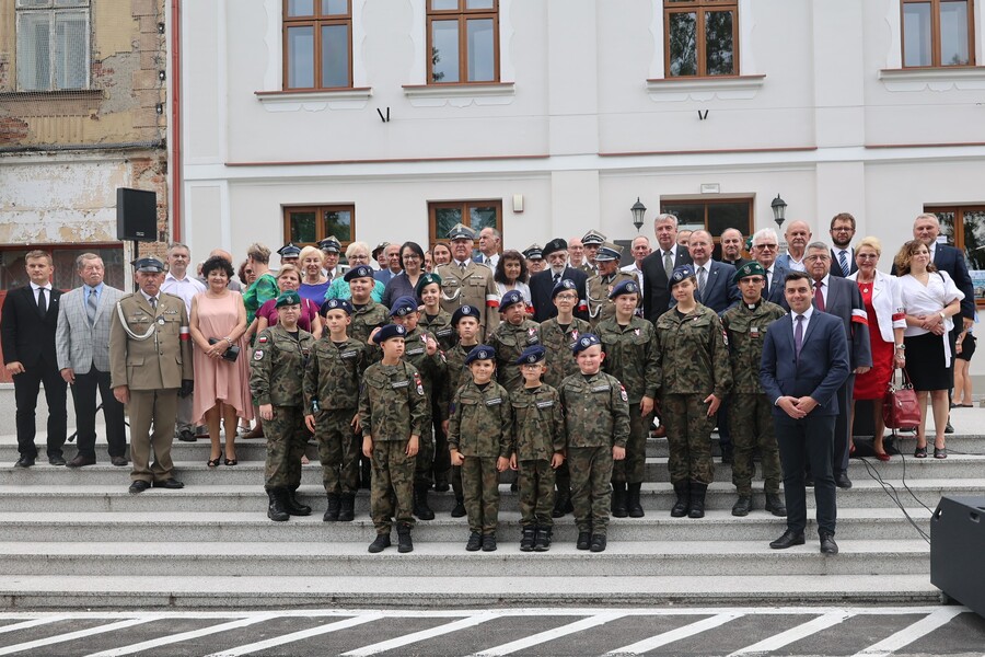 Obchody 80. rocznicy wyzwolenia Tyczyna w ramach Akcja „Burza” – Tyczyn, 28 lipca 2024. Fot. Katarzyna Gajda-Bator (IPN)
