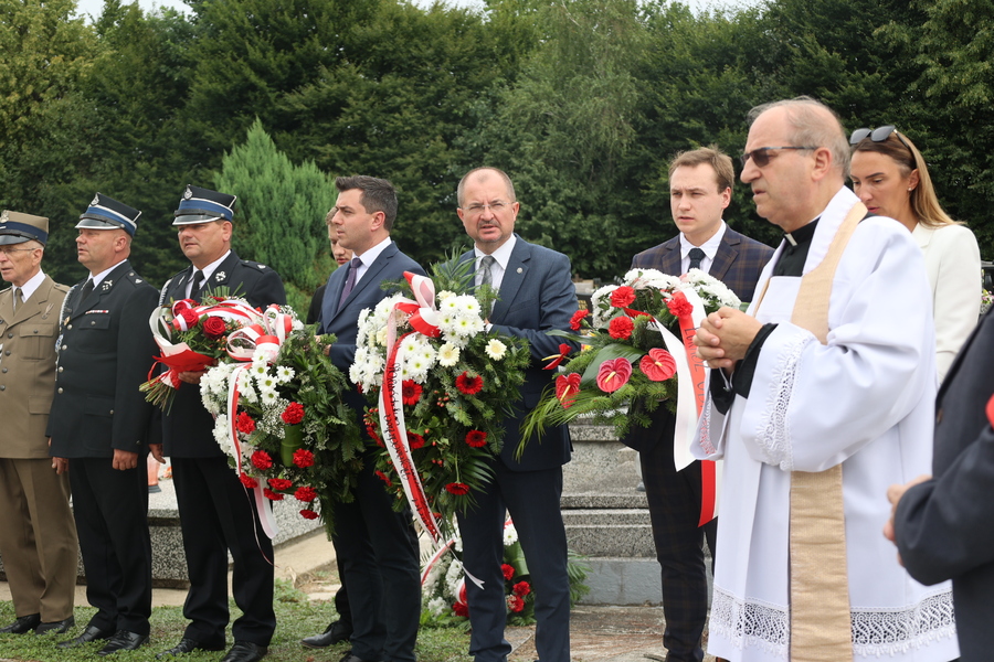 Obchody 80. rocznicy wyzwolenia Tyczyna w ramach Akcja „Burza” – Tyczyn, 28 lipca 2024. Fot. Katarzyna Gajda-Bator (IPN)