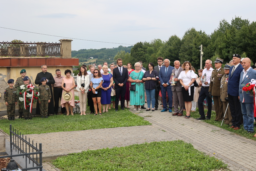 Obchody 80. rocznicy wyzwolenia Tyczyna w ramach Akcja „Burza” – Tyczyn, 28 lipca 2024. Fot. Katarzyna Gajda-Bator (IPN)