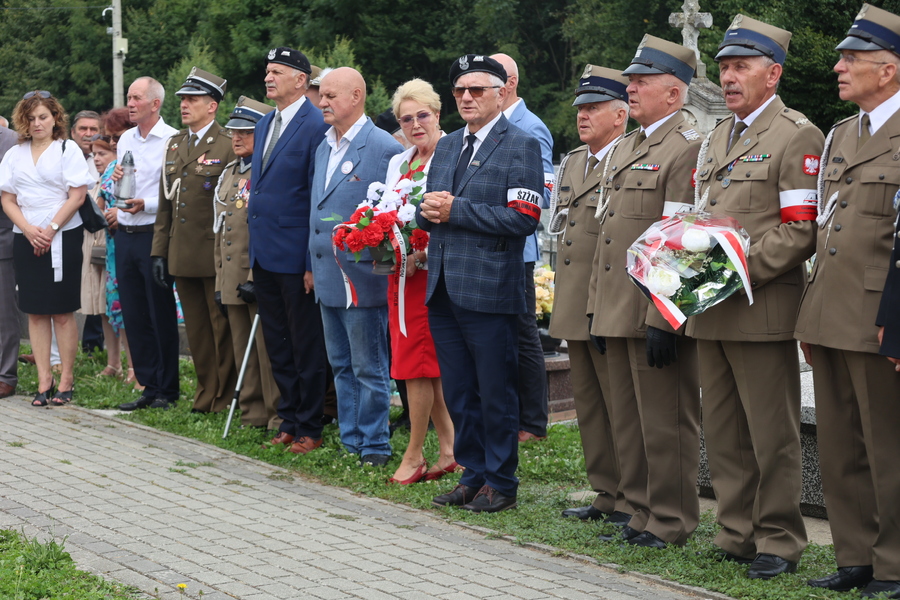 Obchody 80. rocznicy wyzwolenia Tyczyna w ramach Akcja „Burza” – Tyczyn, 28 lipca 2024. Fot. Katarzyna Gajda-Bator (IPN)
