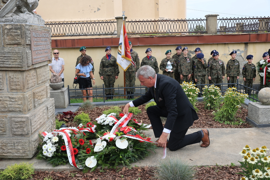 Obchody 80. rocznicy wyzwolenia Tyczyna w ramach Akcja „Burza” – Tyczyn, 28 lipca 2024. Fot. Katarzyna Gajda-Bator (IPN)