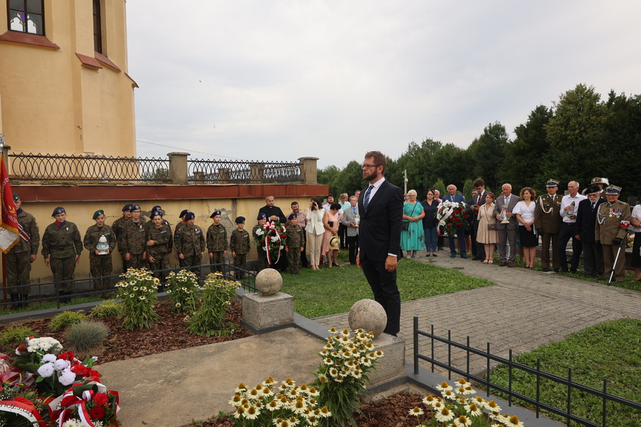 Obchody 80. rocznicy wyzwolenia Tyczyna w ramach Akcja „Burza” – Tyczyn, 28 lipca 2024. Fot. Katarzyna Gajda-Bator (IPN)