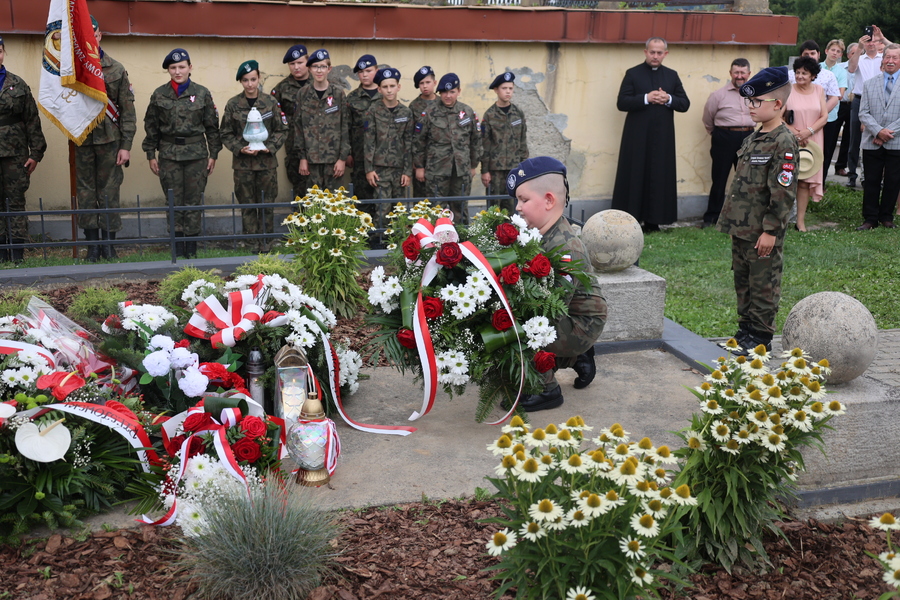 Obchody 80. rocznicy wyzwolenia Tyczyna w ramach Akcja „Burza” – Tyczyn, 28 lipca 2024. Fot. Katarzyna Gajda-Bator (IPN)