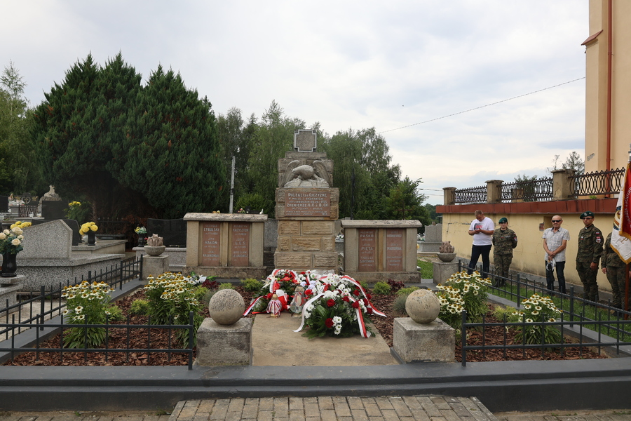 Obchody 80. rocznicy wyzwolenia Tyczyna w ramach Akcja „Burza” – Tyczyn, 28 lipca 2024. Fot. Katarzyna Gajda-Bator (IPN)