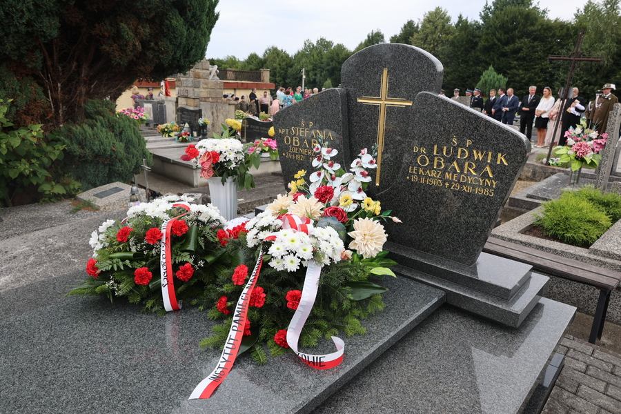 Obchody 80. rocznicy wyzwolenia Tyczyna w ramach Akcja „Burza” – Tyczyn, 28 lipca 2024. Fot. Katarzyna Gajda-Bator (IPN)