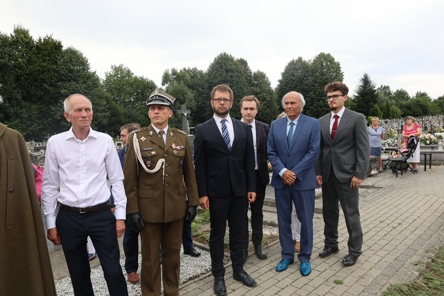 Obchody 80. rocznicy wyzwolenia Tyczyna w ramach Akcja „Burza” – Tyczyn, 28 lipca 2024. Fot. Katarzyna Gajda-Bator (IPN)