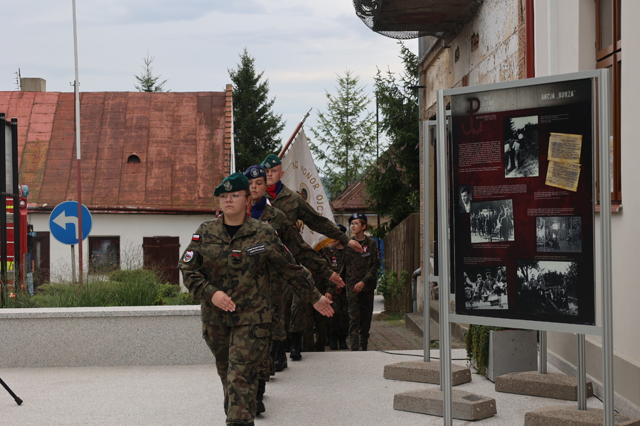 Obchody 80. rocznicy wyzwolenia Tyczyna w ramach Akcja „Burza” – Tyczyn, 28 lipca 2024. Fot. Katarzyna Gajda-Bator (IPN)