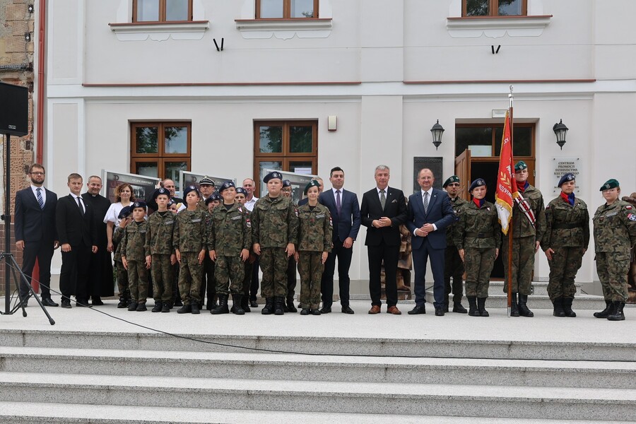 Obchody 80. rocznicy wyzwolenia Tyczyna w ramach Akcja „Burza” – Tyczyn, 28 lipca 2024. Fot. Katarzyna Gajda-Bator (IPN)