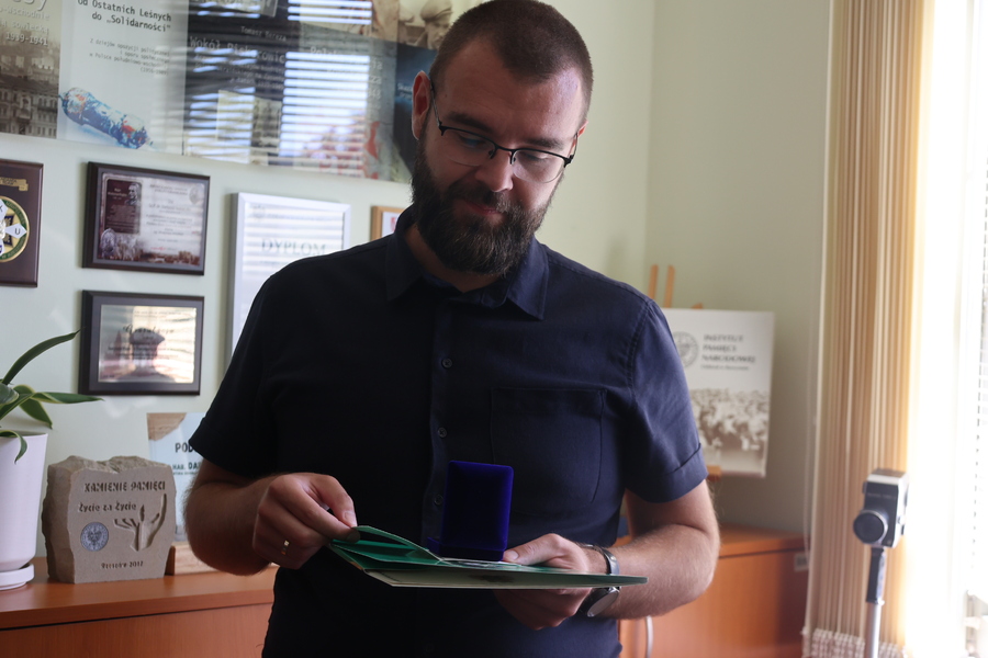 Grzegorz Leszczyński – Rzeszów, 31 lipca 2024. Fot. Katarzyna Gajda-Bator (IPN)