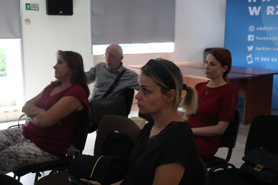 Prelekcja „Kubuś” – legendarny samochód pancerny z Powstania Warszawskiego dla seniorów – Rzeszów, 1 sierpnia 2024. Fot. Katarzyna Gajda-Bator (IPN)