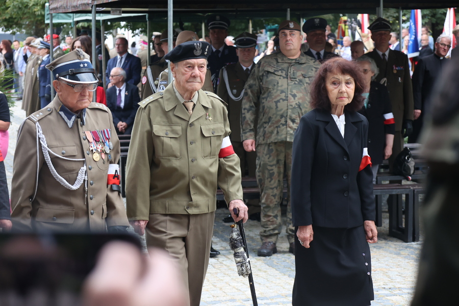 80. rocznica wybuchu Powstania Warszawskiego – Rzeszów, 1 sierpnia 2024. Fot. Katarzyna Gajda-Bator (IPN)