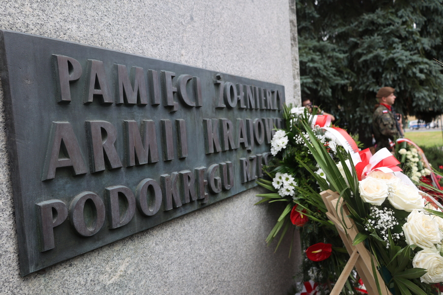 80. rocznica wybuchu Powstania Warszawskiego – Rzeszów, 1 sierpnia 2024. Fot. Katarzyna Gajda-Bator (IPN)