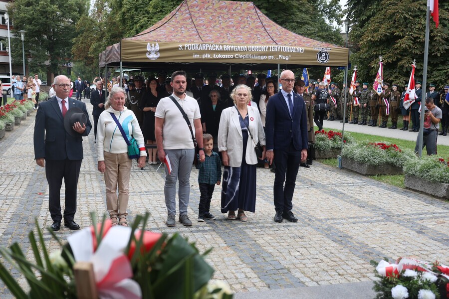 80. rocznica wybuchu Powstania Warszawskiego – Rzeszów, 1 sierpnia 2024. Fot. Katarzyna Gajda-Bator (IPN)