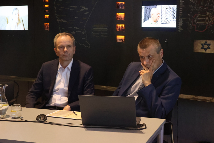 Debata „Armia Czerwona na Rzeszowszczyźnie 1944–1945” – Markowa, 2 sierpnia 2024. Fot. Katarzyna Gajda-Bator (IPN)