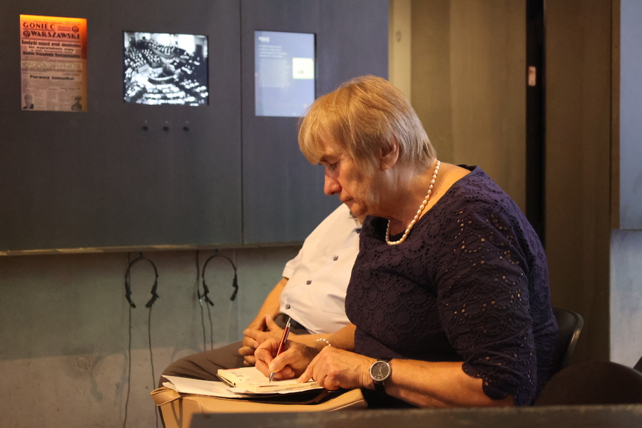 Debata „Armia Czerwona na Rzeszowszczyźnie 1944–1945” – Markowa, 2 sierpnia 2024. Fot. Katarzyna Gajda-Bator (IPN)