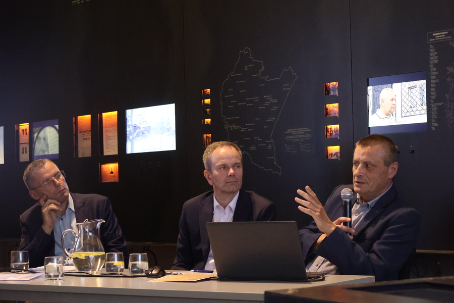 Debata „Armia Czerwona na Rzeszowszczyźnie 1944–1945” – Markowa, 2 sierpnia 2024. Fot. Katarzyna Gajda-Bator (IPN)