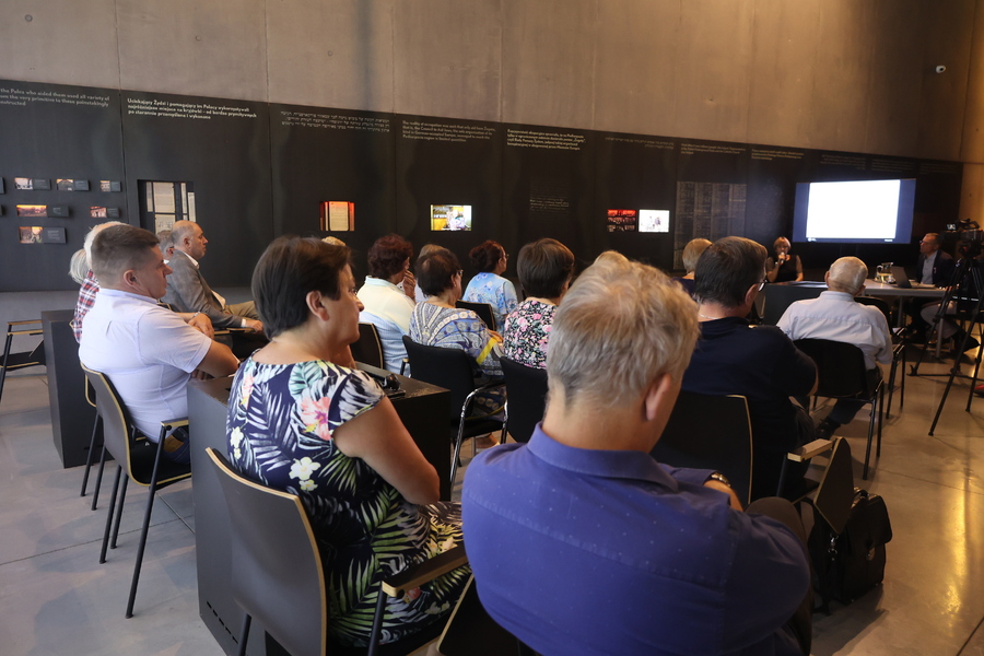 Debata „Armia Czerwona na Rzeszowszczyźnie 1944–1945” – Markowa, 2 sierpnia 2024. Fot. Katarzyna Gajda-Bator (IPN)