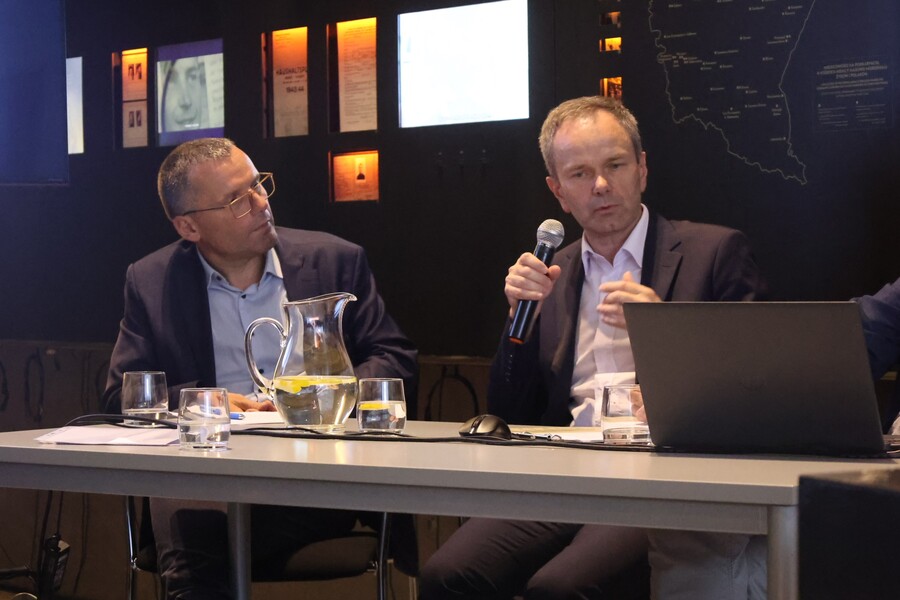 Debata „Armia Czerwona na Rzeszowszczyźnie 1944–1945” – Markowa, 2 sierpnia 2024. Fot. Katarzyna Gajda-Bator (IPN)