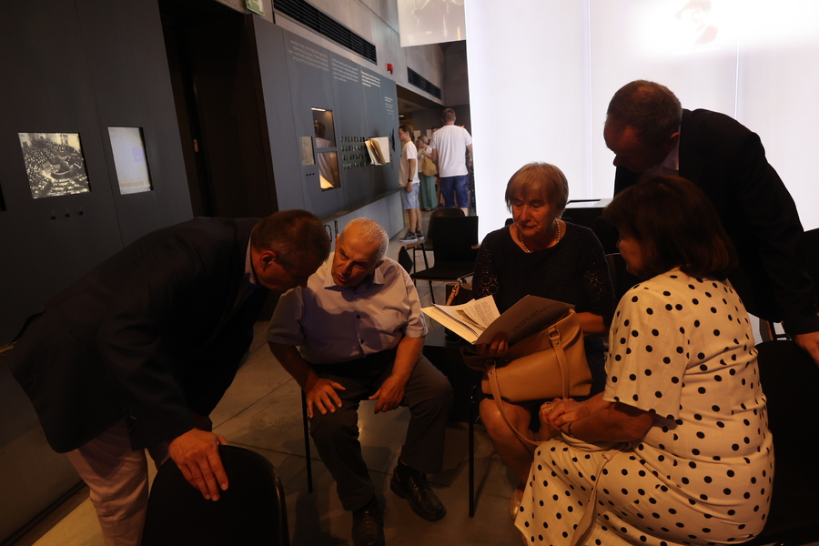 Debata „Armia Czerwona na Rzeszowszczyźnie 1944–1945” – Markowa, 2 sierpnia 2024. Fot. Katarzyna Gajda-Bator (IPN)