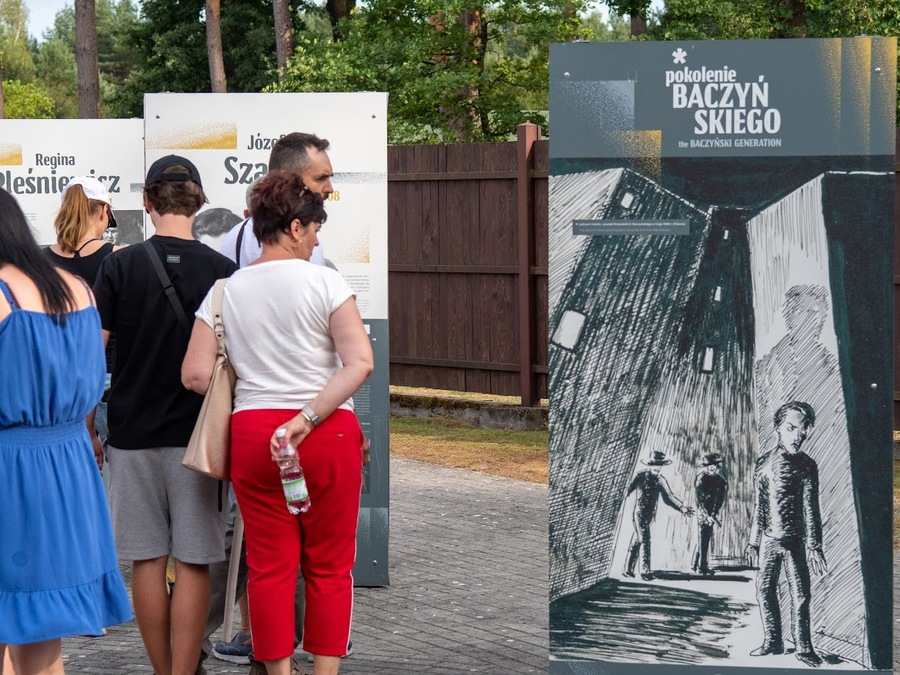 Prezentacja wystawy IPN „Pokolenie Baczyńskiego” w Bliźnie – 4 sierpnia 2024