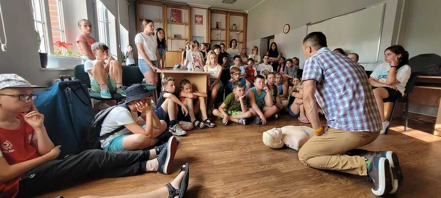 Obozu historyczno- patriotyczny w Gdańsku dla laureatów konkursu „Poznaj i przedstaw historię osób i miejsc związanych z II wojną światową”. Fot. IPN Rzeszów