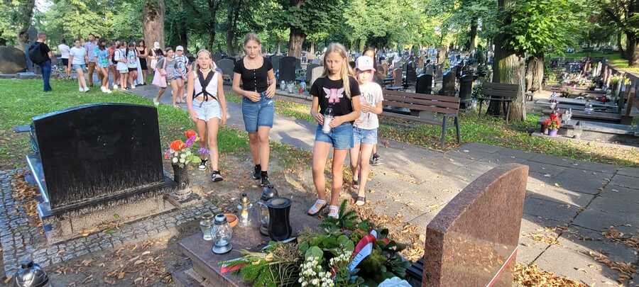 Obozu historyczno- patriotyczny w Gdańsku dla laureatów konkursu „Poznaj i przedstaw historię osób i miejsc związanych z II wojną światową”. Fot. IPN Rzeszów