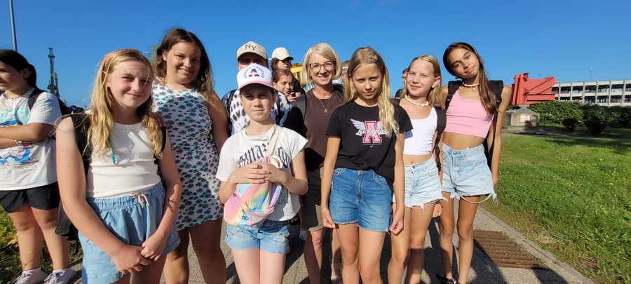 Obozu historyczno- patriotyczny w Gdańsku dla laureatów konkursu „Poznaj i przedstaw historię osób i miejsc związanych z II wojną światową”. Fot. IPN Rzeszów