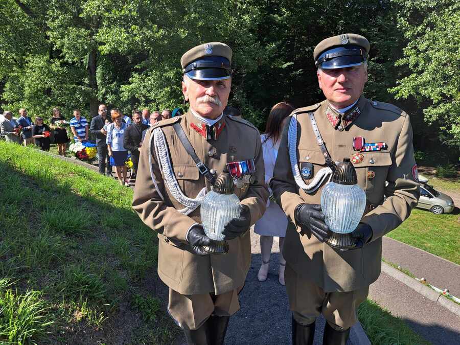 Obchody 104. rocznicy bitwy pod Zadwórzem. Fot. Jacek Magdoń (IPN)