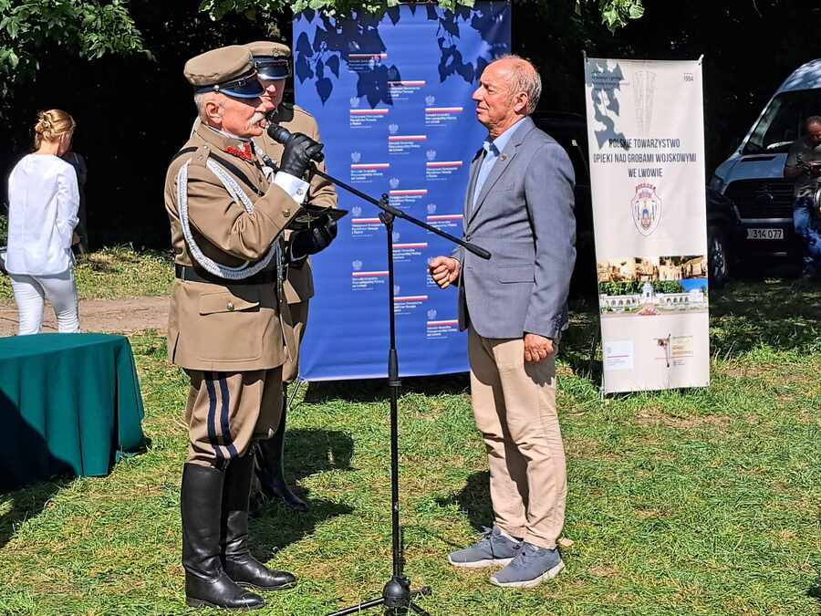 Obchody 104. rocznicy bitwy pod Zadwórzem. Fot. Jacek Magdoń (IPN)