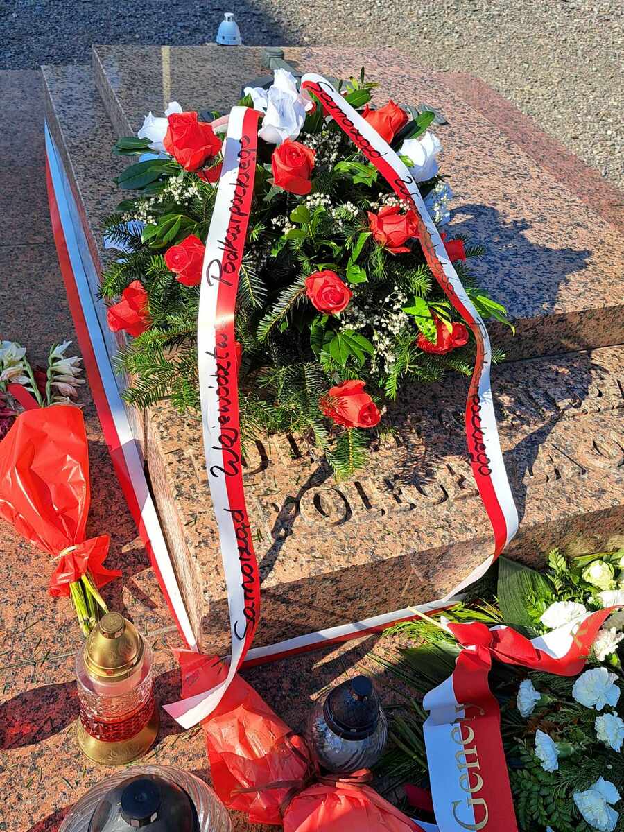 Wizyta na Cmentarzu Orląt Lwowskich – Lwów, 17 sierpnia 2024. Fot. Jacek Magdoń (IPN)