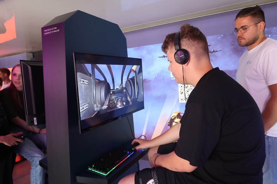 Mobilny Przystanek Historia Przyszłości w Stalowej Woli, 5 września 2024. Fot. Katarzyna Gajda-Bator (IPN)