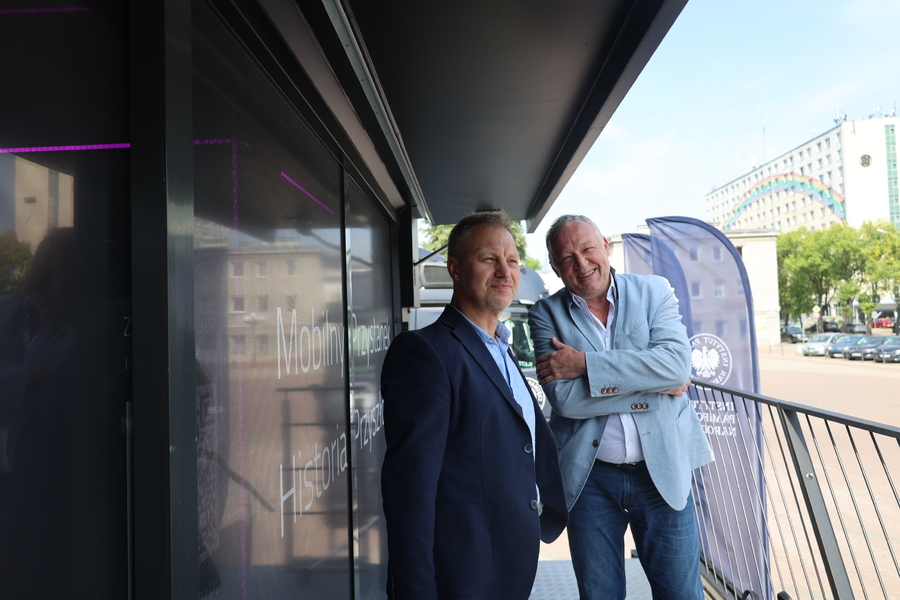 Mobilny Przystanek Historia Przyszłości w Stalowej Woli, 5 września 2024. Fot. Katarzyna Gajda-Bator (IPN)