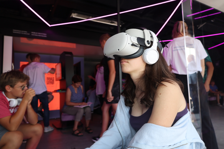 Mobilny Przystanek Historia Przyszłości w Stalowej Woli, 5 września 2024. Fot. Katarzyna Gajda-Bator (IPN)