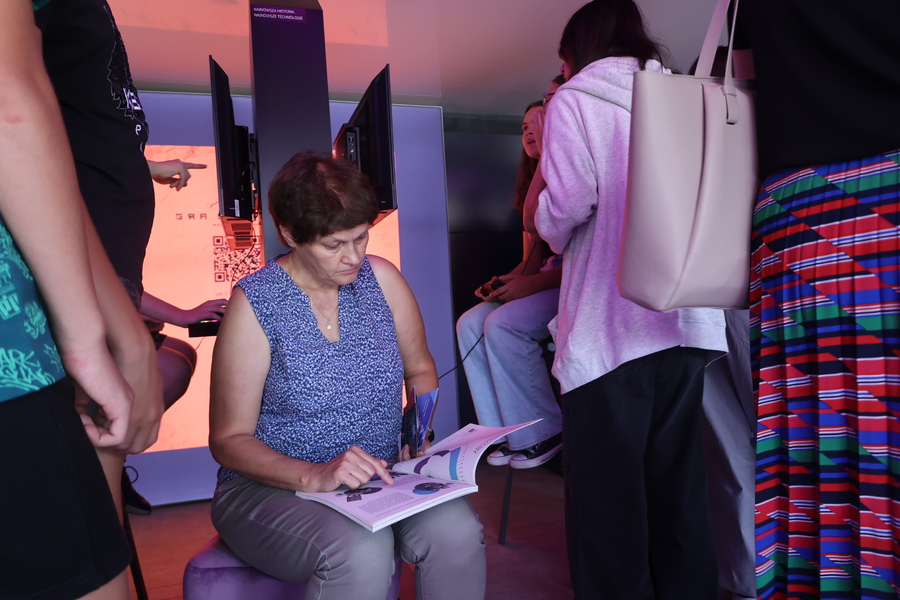 Mobilny Przystanek Historia Przyszłości w Stalowej Woli, 5 września 2024. Fot. Katarzyna Gajda-Bator (IPN)