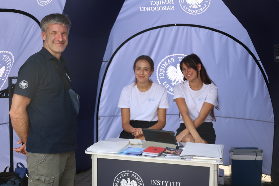 Mobilny Przystanek Historia Przyszłości w Stalowej Woli, 5 września 2024. Fot. Katarzyna Gajda-Bator (IPN)