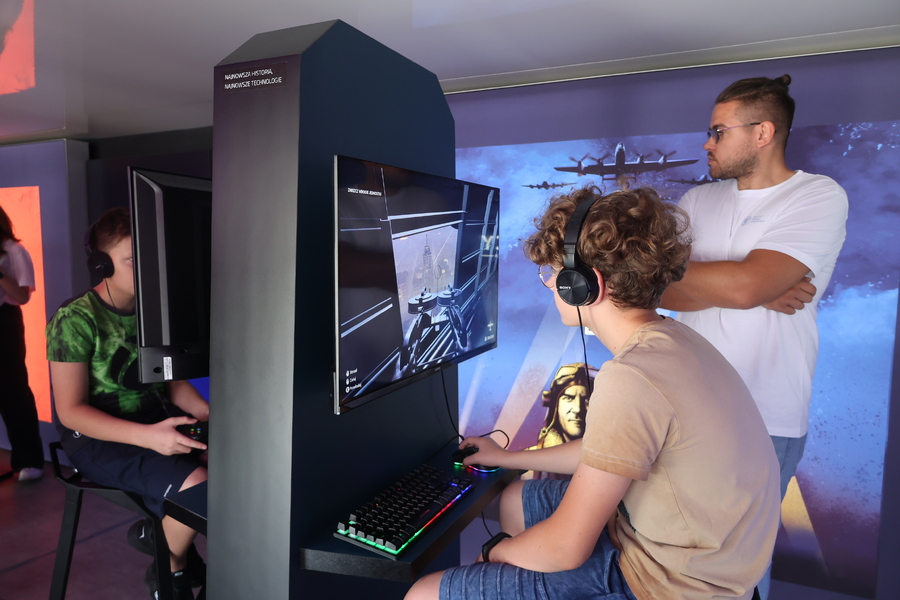 Mobilny Przystanek Historia Przyszłości w Stalowej Woli, 5 września 2024. Fot. Katarzyna Gajda-Bator (IPN)