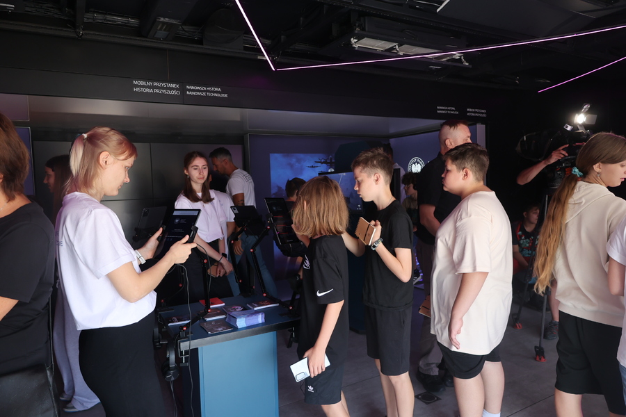 Mobilny Przystanek Historia Przyszłości w Stalowej Woli, 5 września 2024. Fot. Katarzyna Gajda-Bator (IPN)