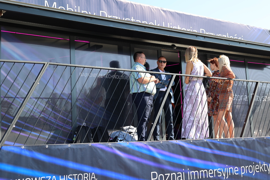 Mobilny Przystanek Historia Przyszłości w Krośnie, 6-8 września 2024. Fot. Katarzyna Gajda-Bator (IPN)