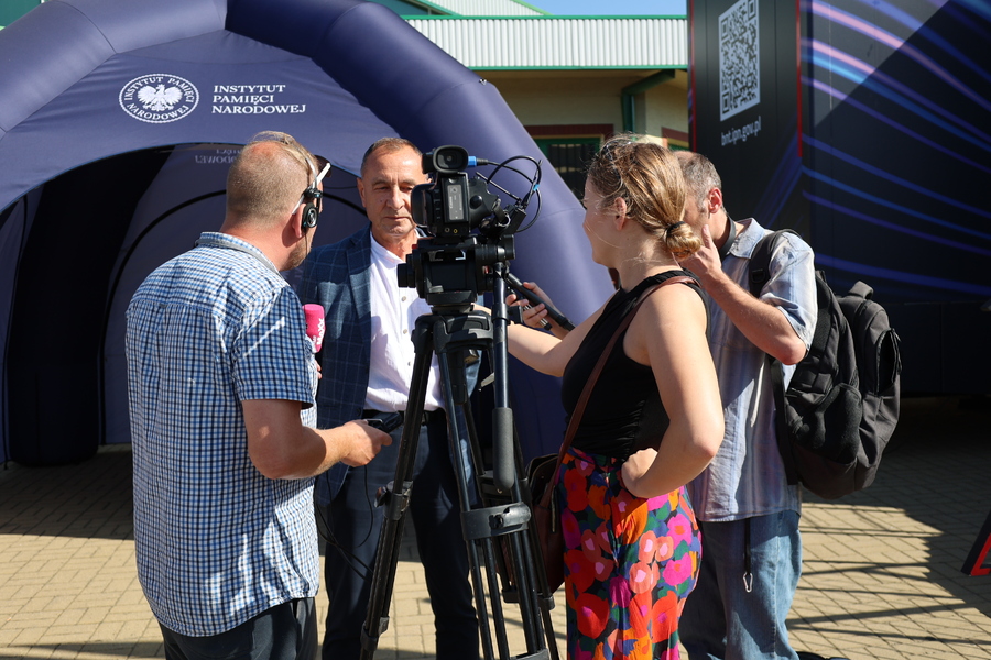 Mobilny Przystanek Historia Przyszłości w Krośnie, 6-8 września 2024. Fot. Katarzyna Gajda-Bator (IPN)