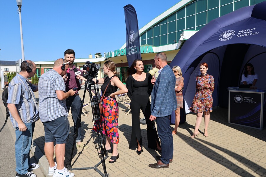 Mobilny Przystanek Historia Przyszłości w Krośnie, 6-8 września 2024. Fot. Katarzyna Gajda-Bator (IPN)