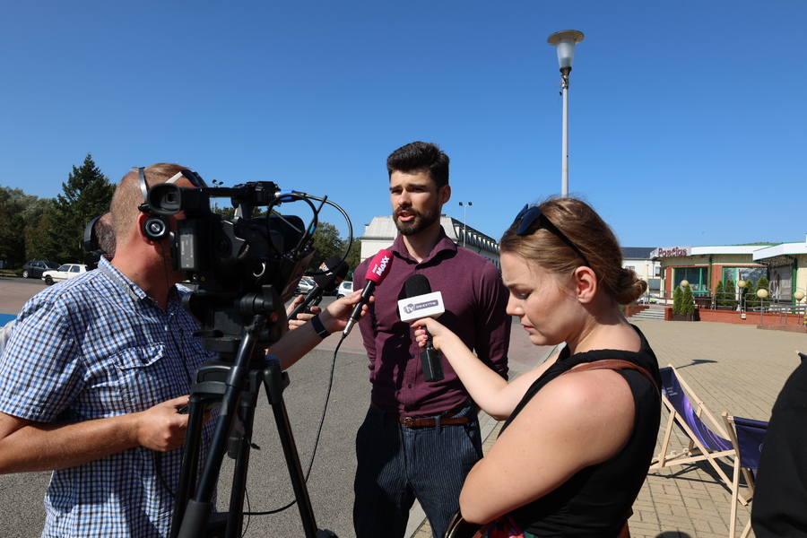 Mobilny Przystanek Historia Przyszłości w Krośnie, 6-8 września 2024. Fot. Katarzyna Gajda-Bator (IPN)