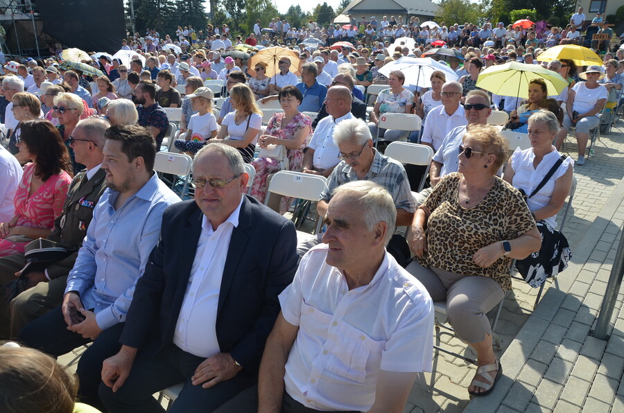 Pierwsza rocznica beatyfikacji Rodziny Ulmów – uroczystości w Markowej, 8 września 2024. Fot. Łukasz Chrobak (IPN)