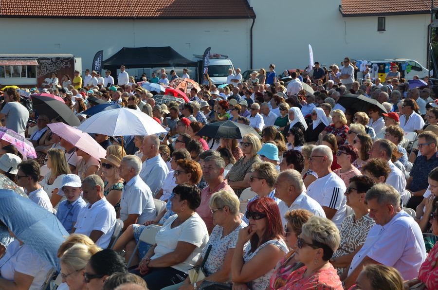 Pierwsza rocznica beatyfikacji Rodziny Ulmów – uroczystości w Markowej, 8 września 2024. Fot. Łukasz Chrobak (IPN)