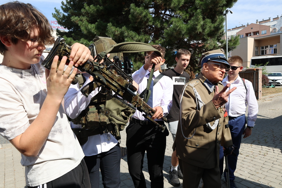 Piknik edukacyjny w 85. rocznicę obrony Rzeszowa, 9 września 2024. Fot. Katarzyna Gajda-Bator (IPN)