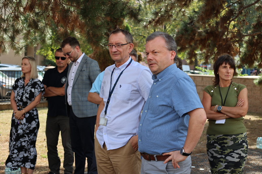 Obchody 85. rocznicy obrony Rzeszowa i odsłonięcie gabloty z ziemię z pól bitewnych 24. Pułku Ułanów im. Hetmana Wielkiego Koronnego Stanisława Żółkiewskiego – Rzeszów, 9 września 2024. Fot. Katarzyna Gajda-Bator  (IPN)