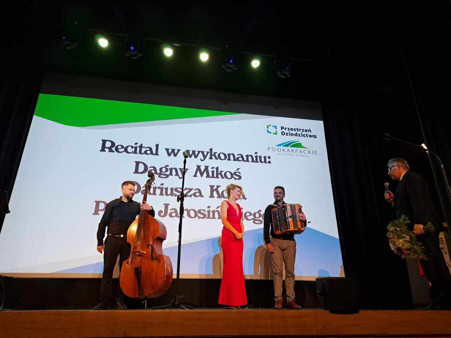 Odsłonięcie muralu Józefa Mehoffera – Ropczyce, 11 września 2024. Fot. Jacek Magdoń (IPN)